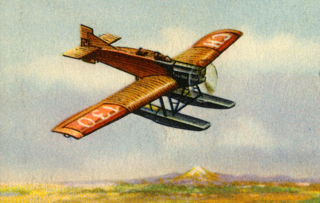 Mittelholzers fly til Afrika, 1926, 1932. af Unbekannt