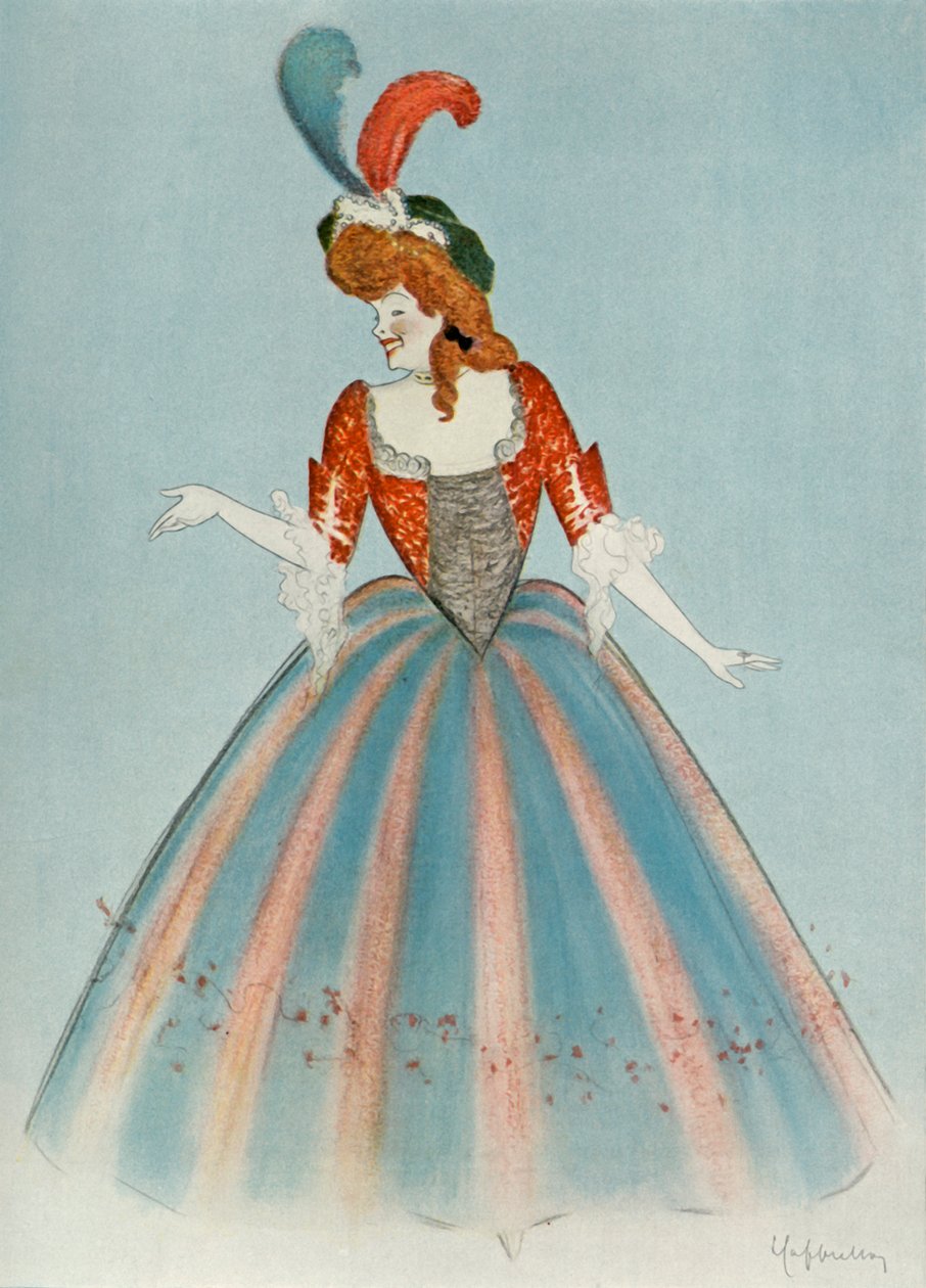 Fru Rejane - Montansierens rolle. - The Montansier, 1904. af Unbekannt