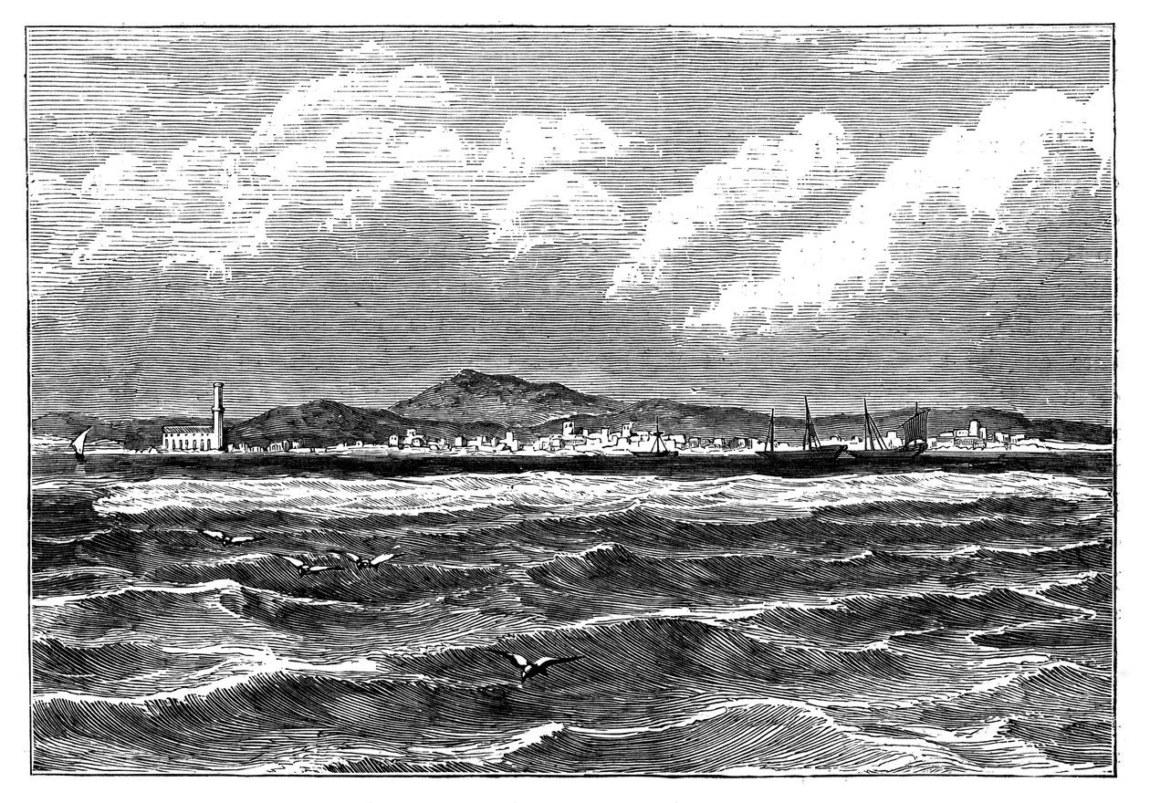 Mokka, Yemen, ca. 1890 af Unbekannt