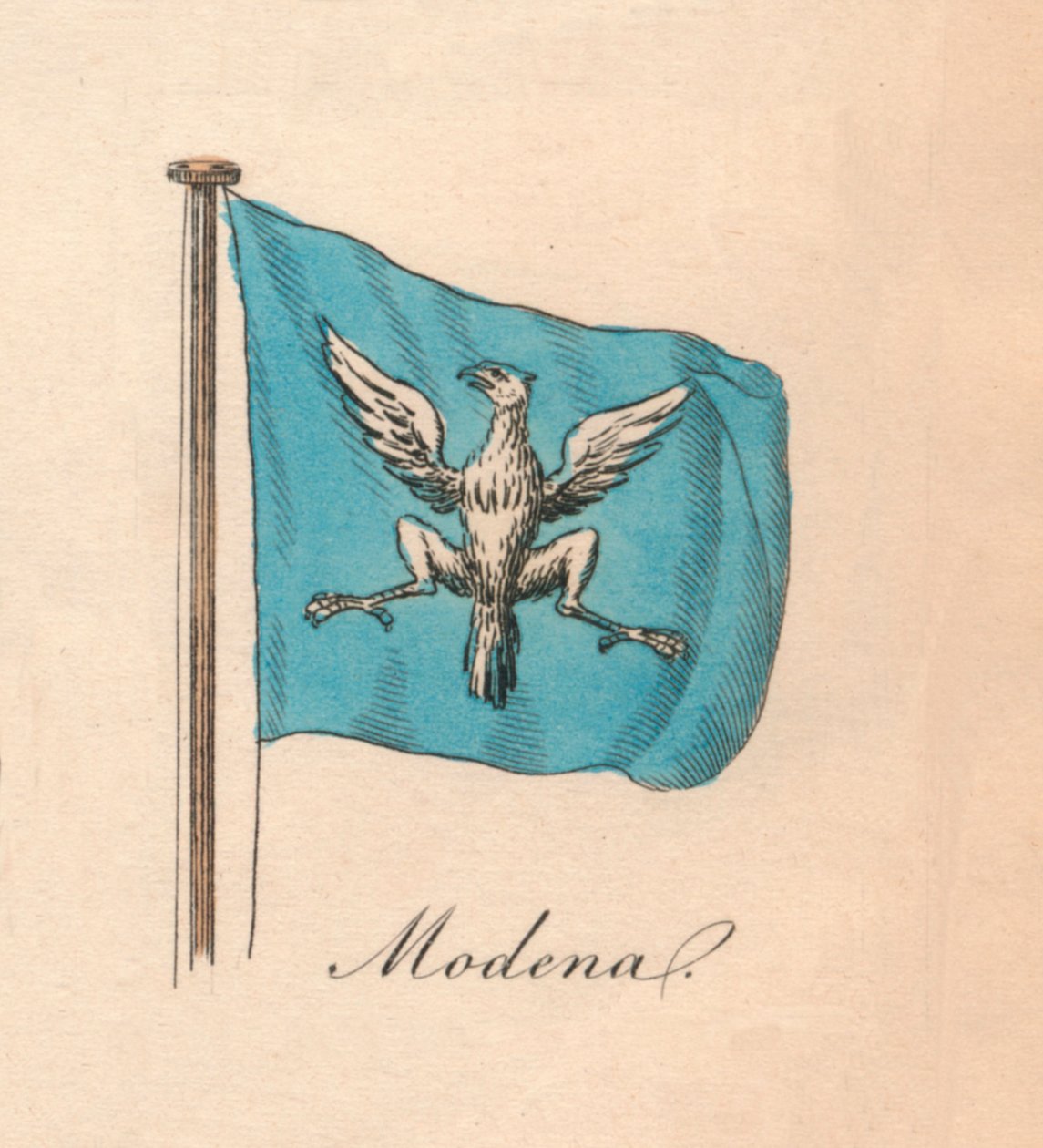 Modena, 1838 af Unbekannt