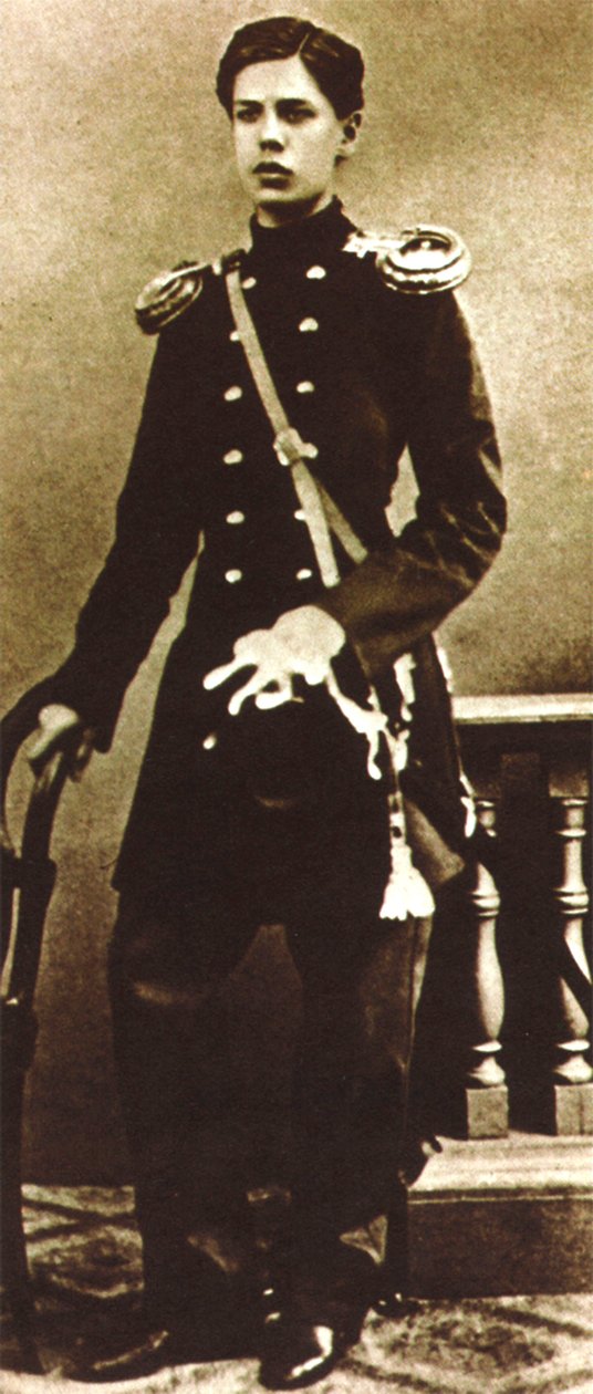 Modest Mussorgsky, russisk komponist, som ung mand, slutningen af 1850