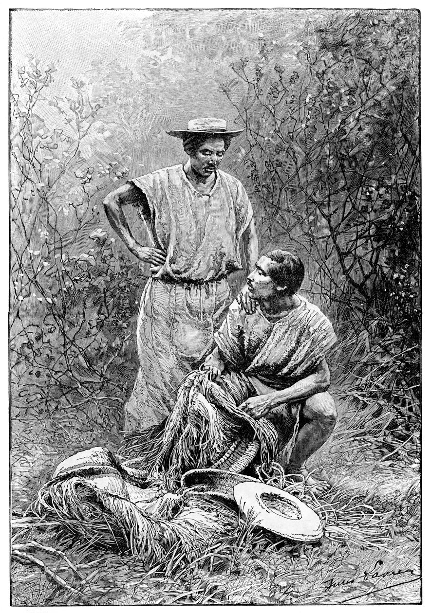 Mojos-indianere, Sydamerika, 1895 af Unbekannt