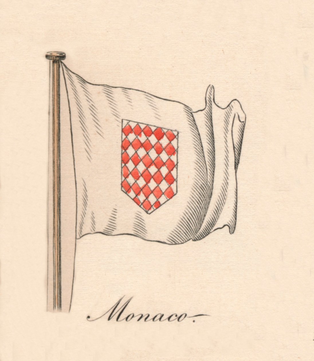 Monaco, 1838 af Unbekannt
