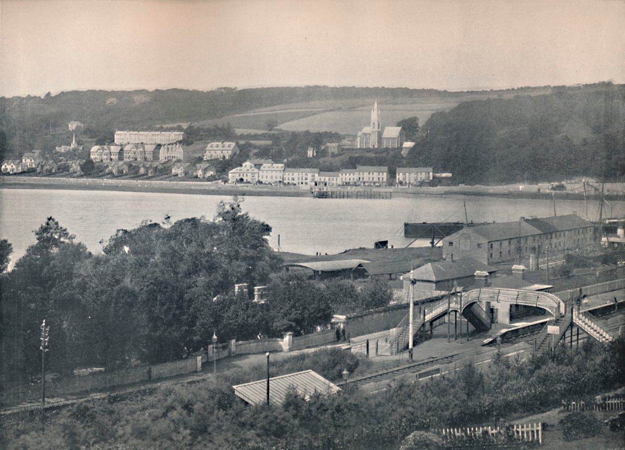 Monkstown - Fra Monkstown Pier Station, 1895 af Unbekannt