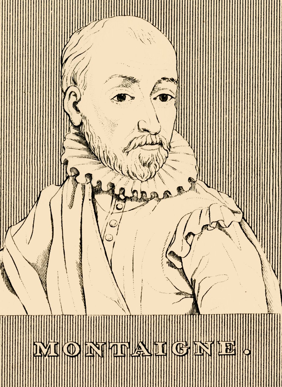 Montaigne, 1533-1592, 1830. af Unbekannt