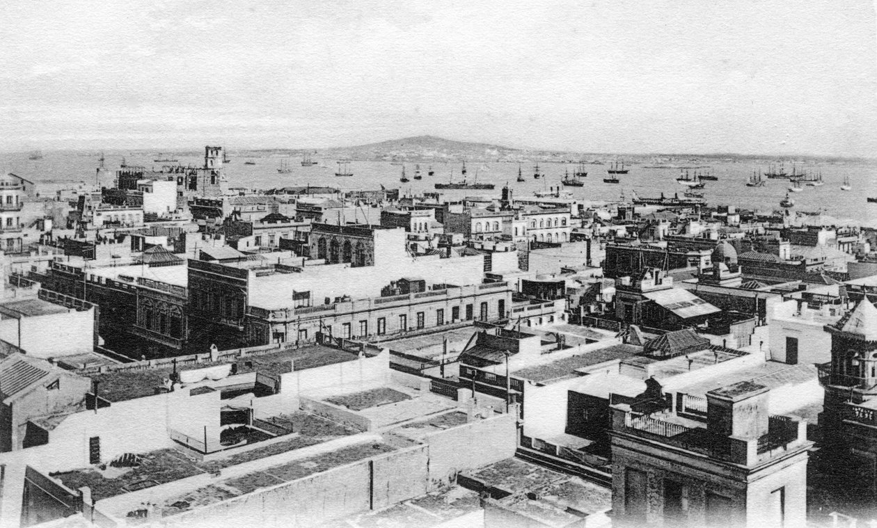 Montevideo, Uruguay, begyndelsen af det 20. århundrede af Unbekannt
