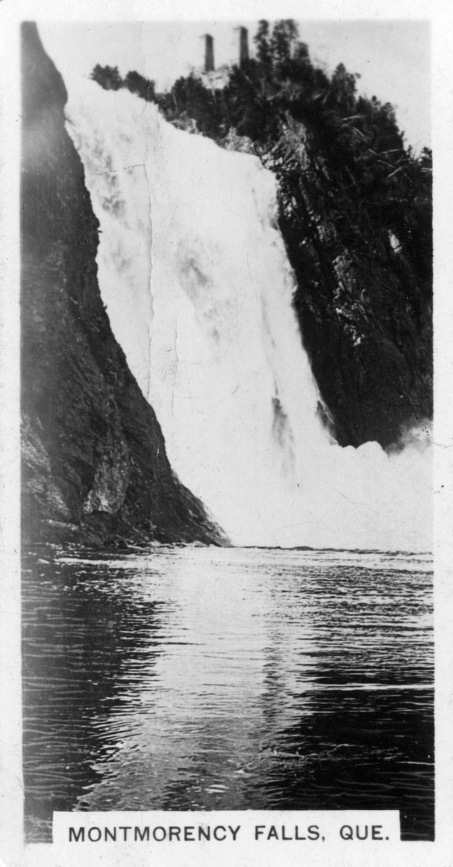 Montmorency Falls, Quebec, Canada, c1920