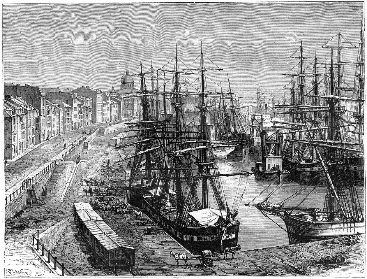 Montreal, Canada, 1800-tallet af Unbekannt
