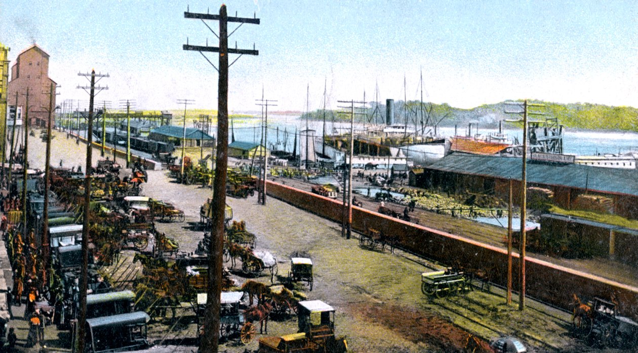 Montreal Harbor, Montreal, Canada, C1900s af Unbekannt
