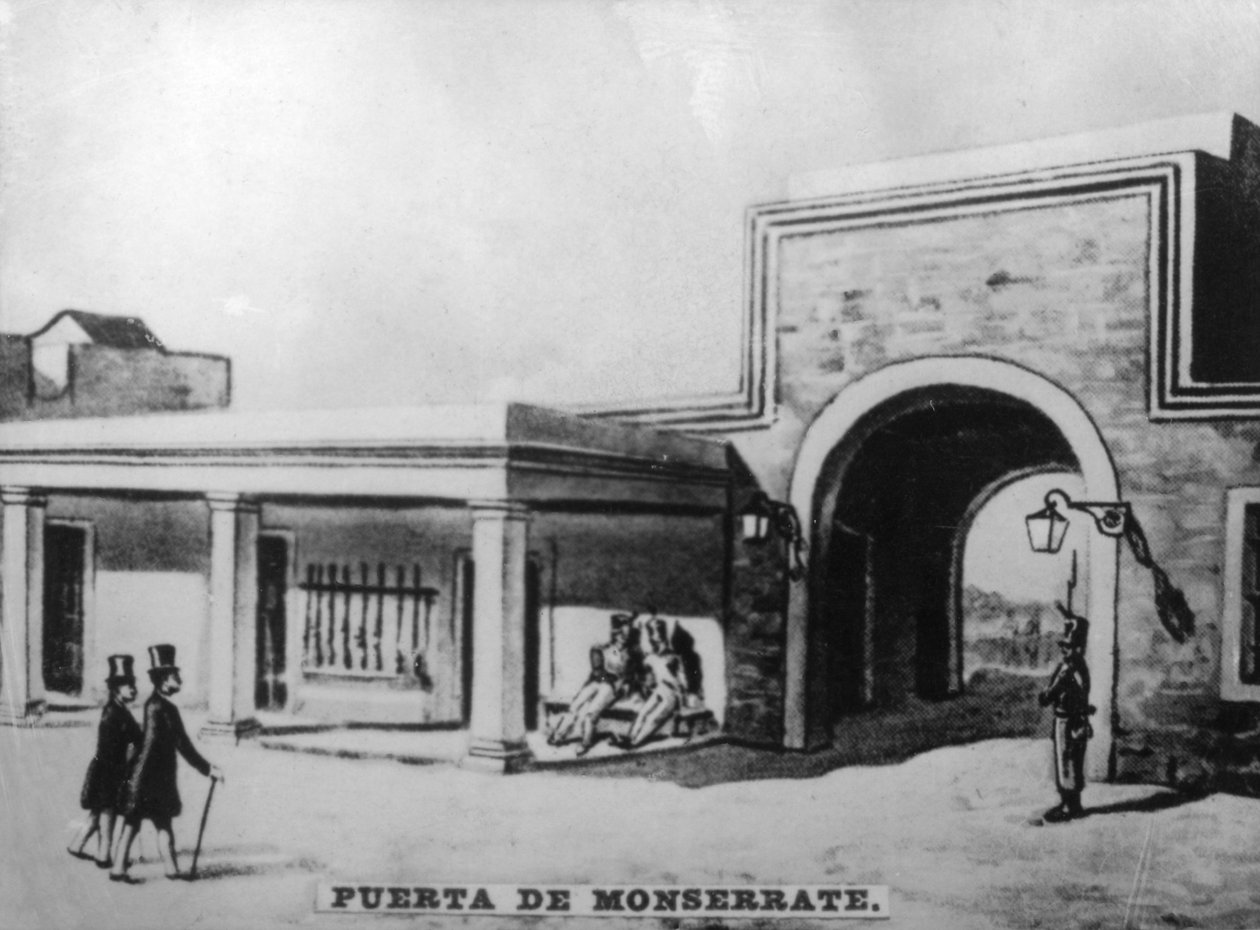 Montserrate Door, 1836, 1920