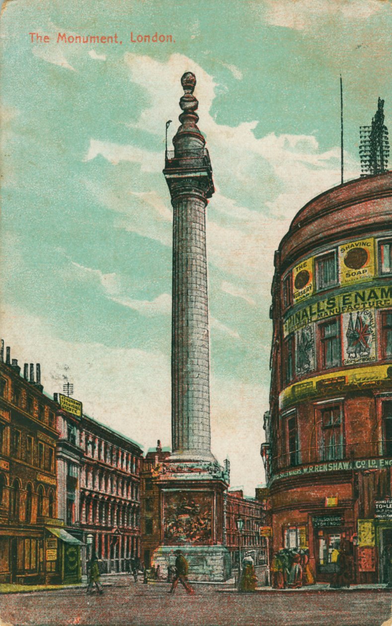 Monument, London af Unbekannt