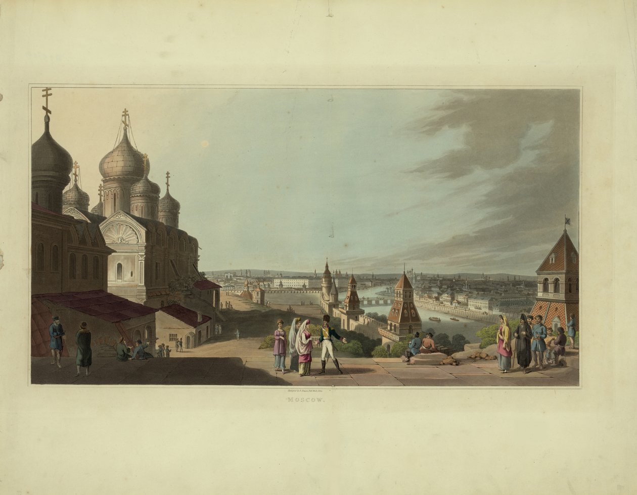 Moskva, 1814 af Unbekannt
