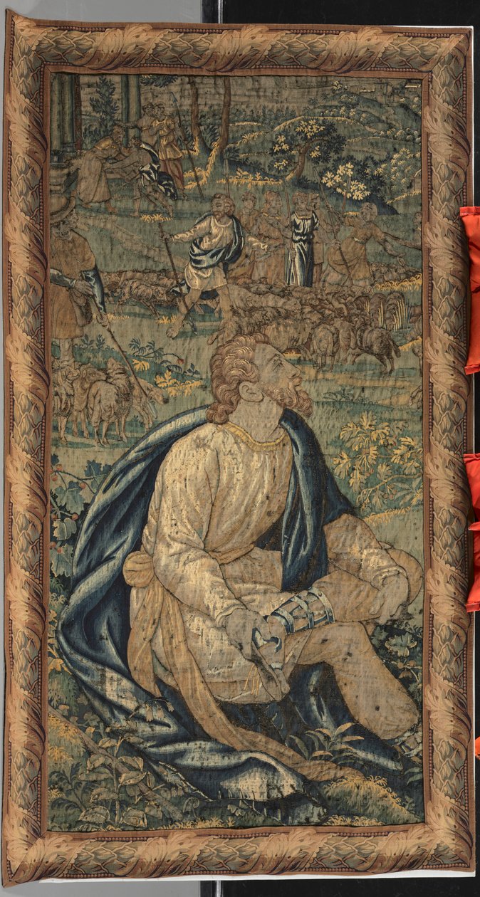 Moses og Jethros Datter, 1600-tallet. af Unbekannt