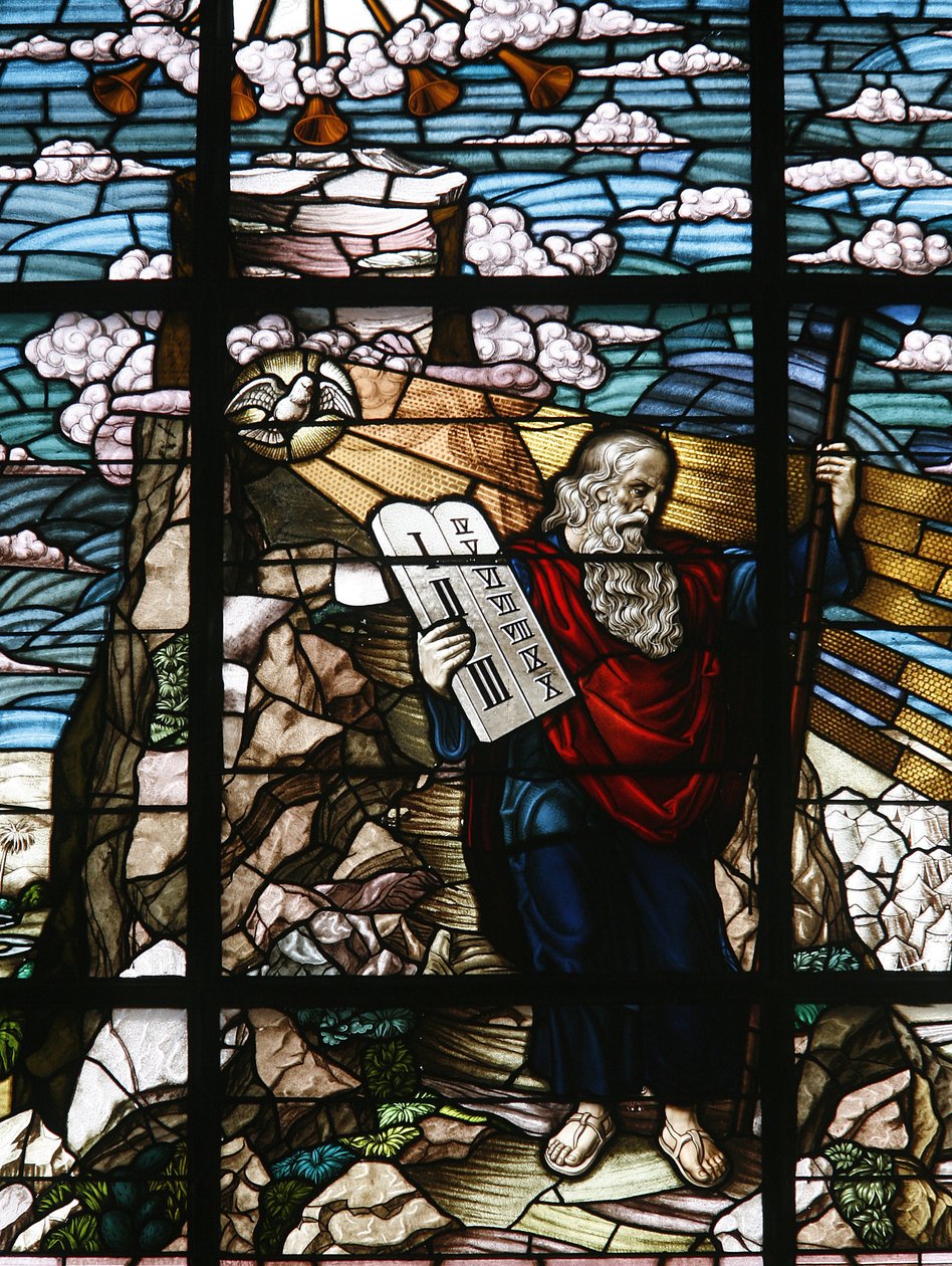 Moses holder lovens borde, Vienne, Autriche af Unbekannt
