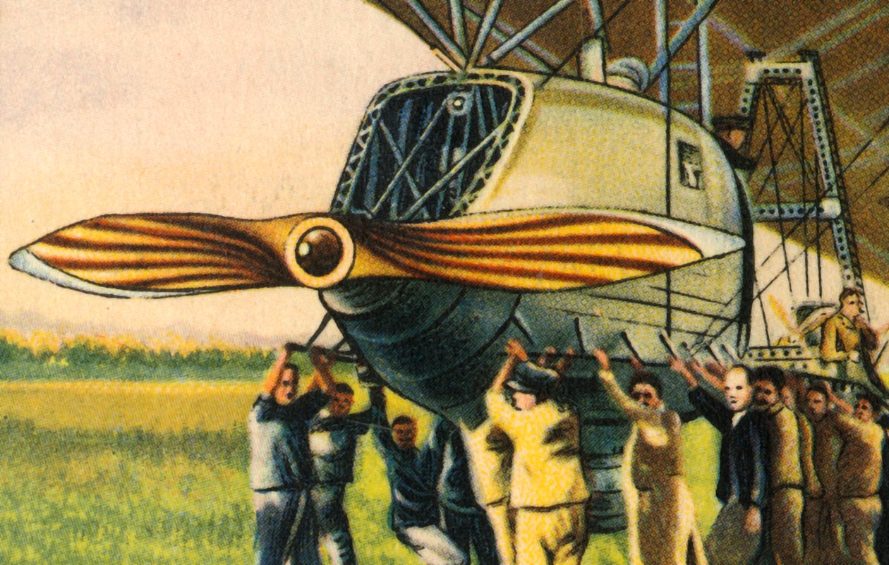 Motorgondol af en zeppelin, 1932. af Unbekannt