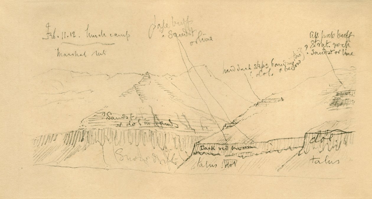 Mount Buckley, 11. februar 1912, 1913 af Unbekannt
