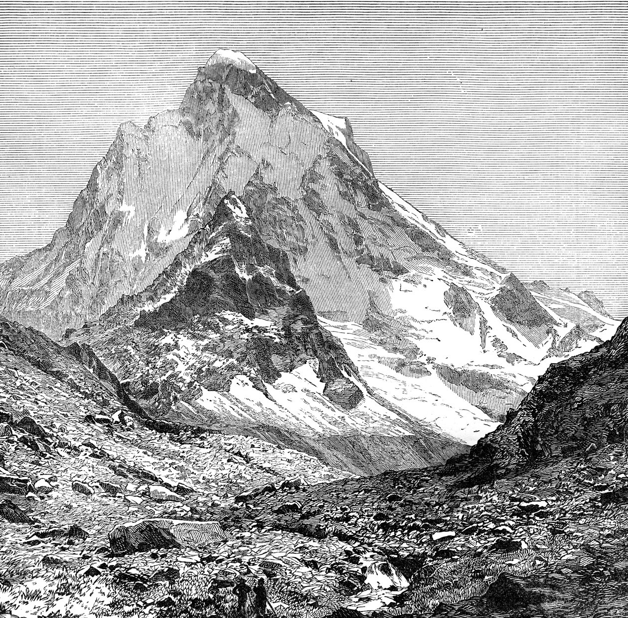 Mount Moira, Indien, 1895 af Unbekannt
