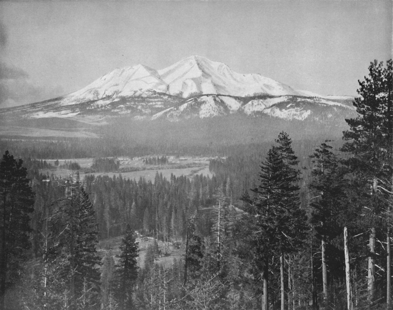 Mount Shasta, 1800-tallet af Unbekannt
