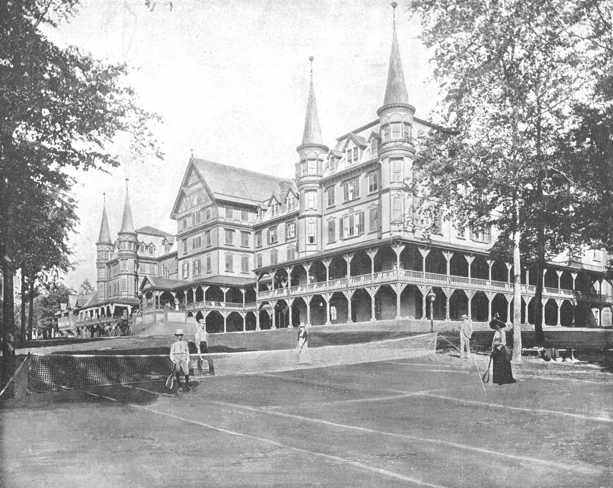 Mountain House, Cresson Springs, Pennsylvania, USA, c1900. af Unbekannt
