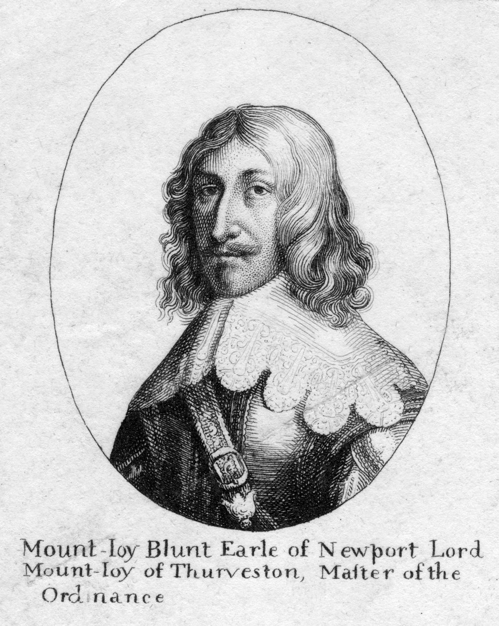 Mountjoy Blount 1597-1666, 1. jarl af Newport, 1800 af Unbekannt
