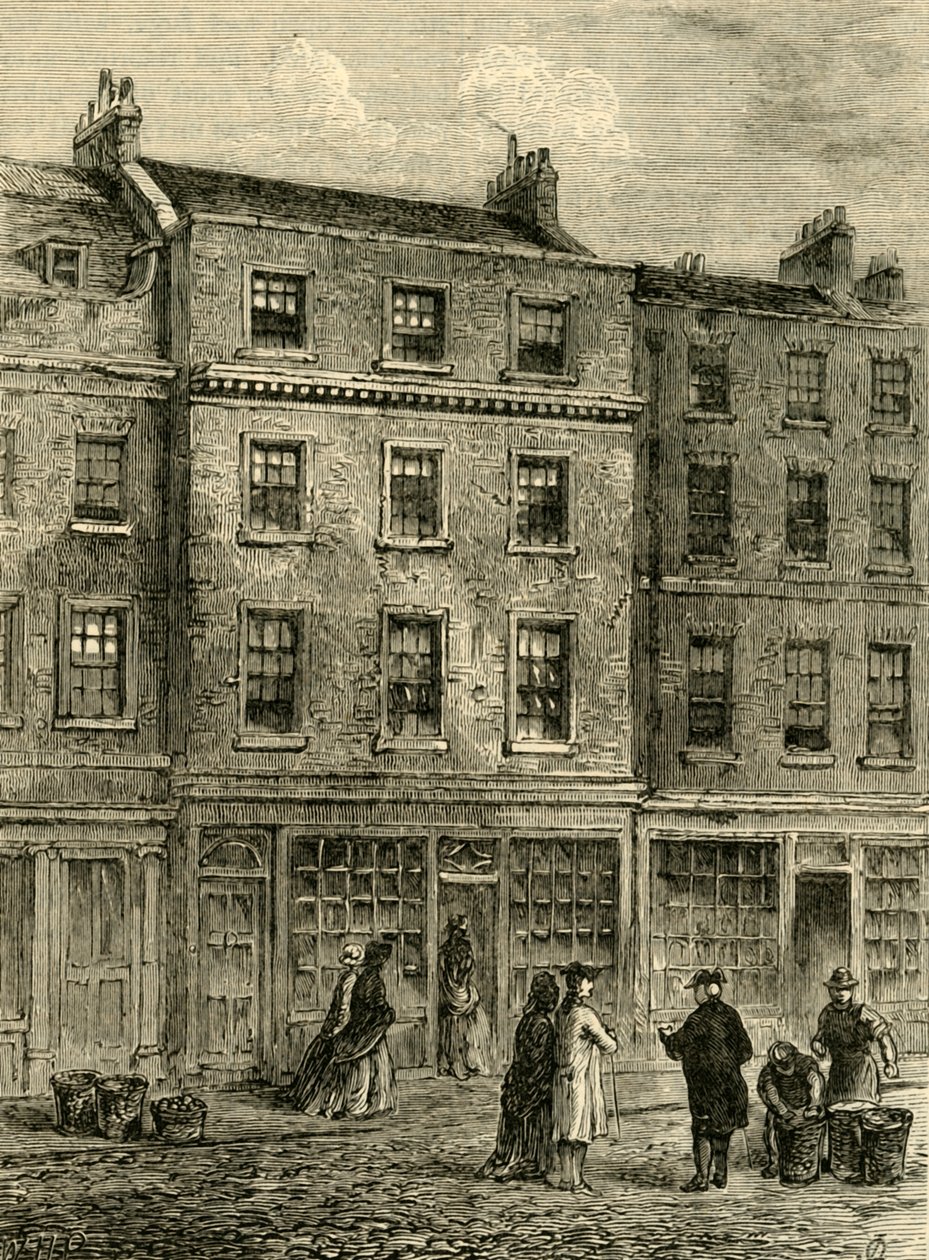 Mr. Davies Shop, Russell Street, 1881. af Unbekannt