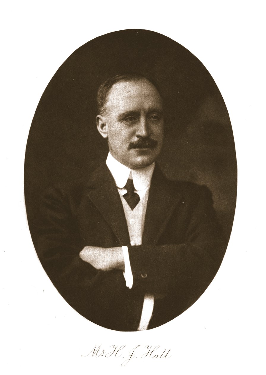 H.J. Hall, 1911. af Unbekannt