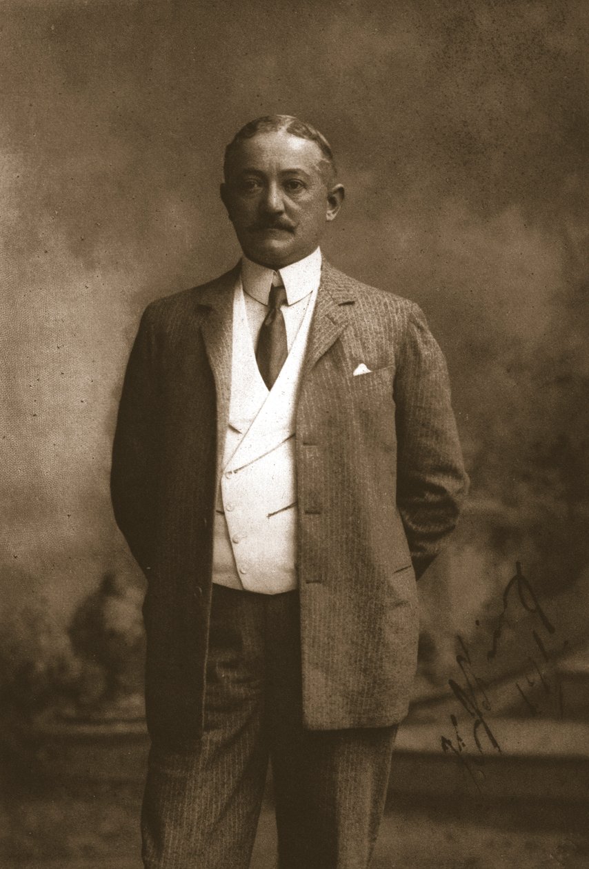 H J King, 1911. af Unbekannt