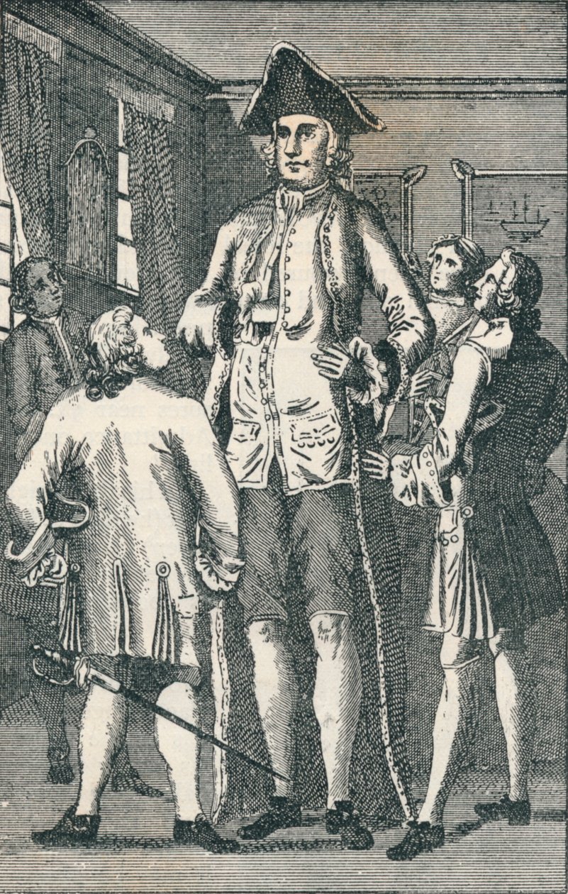 Henry Blacker, den britiske kæmpe, c1750, 1894 af Unbekannt