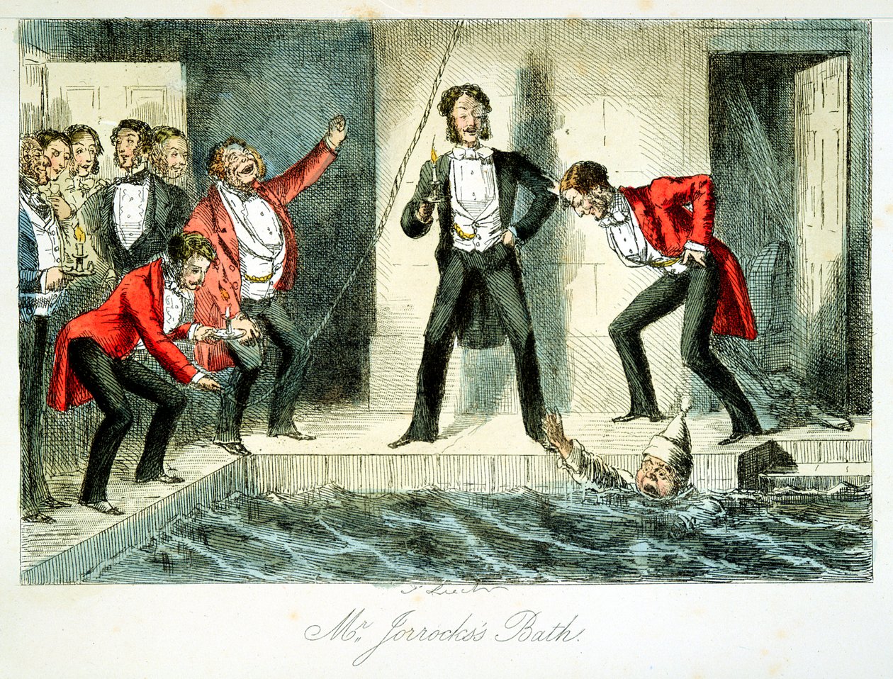 Mr Jorrockss Bath, 1845 af Unbekannt