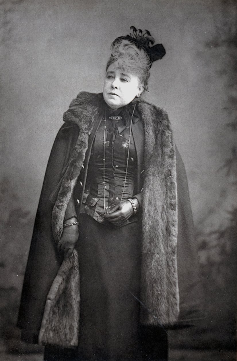 Mrs Bancroft født Marie Wilton 1840-1921, engelsk skuespillerinde, c1890 af Unbekannt