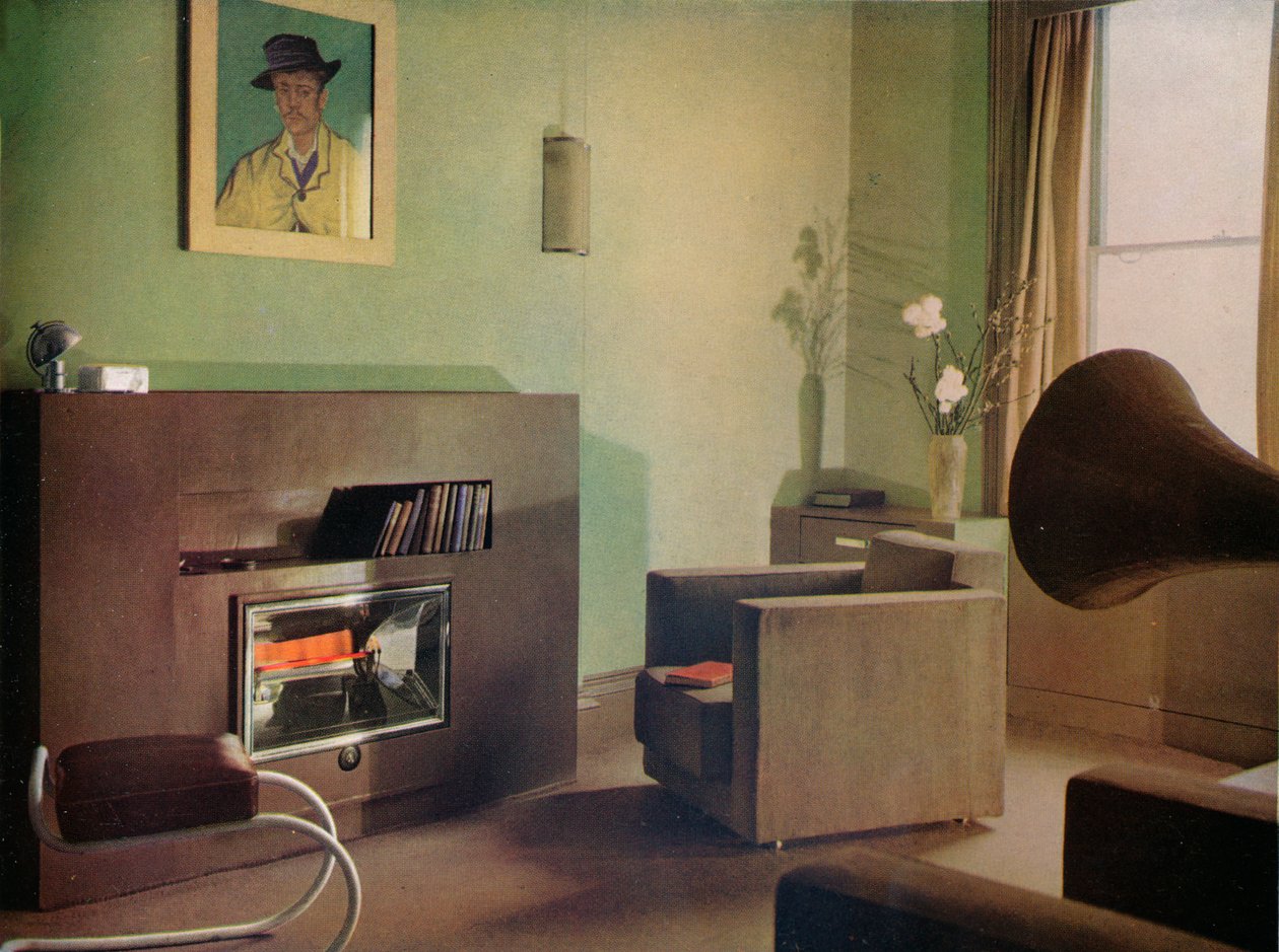 Mrs Betty Frasers lejlighed på 28a, Upper Gloucester Place, London, 1932 af Unbekannt