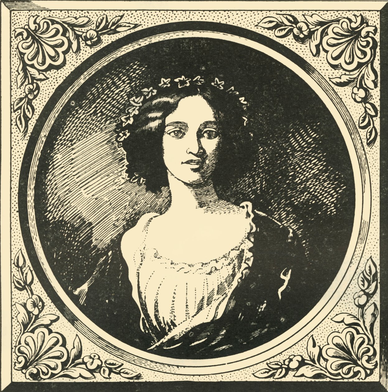 Fru Gladstone i 1857, 1948. af Unbekannt