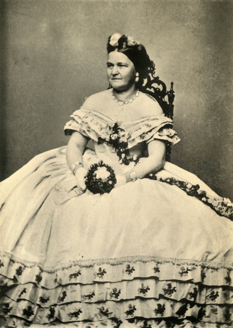 Fru Lincoln, c1860