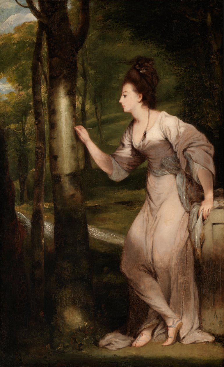 Mrs. Lloyd, 1700-tallet. af Unbekannt
