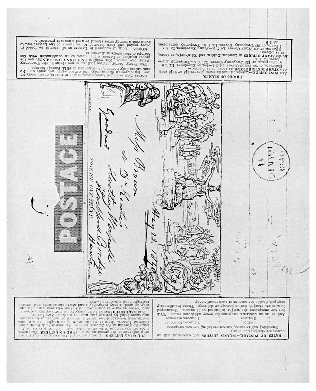 Mulreadys omslagskonvolut, 1840 1956 af Unbekannt
