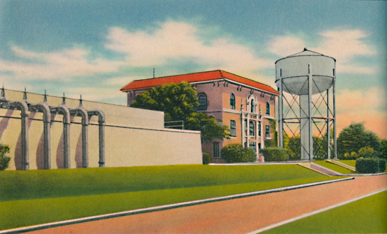 Kommunal akvædukt, Barranquilla, c1940