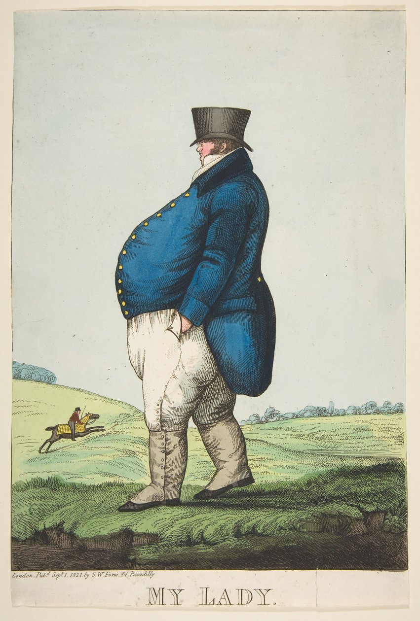 Min Frue, 1. september 1821. af Unbekannt