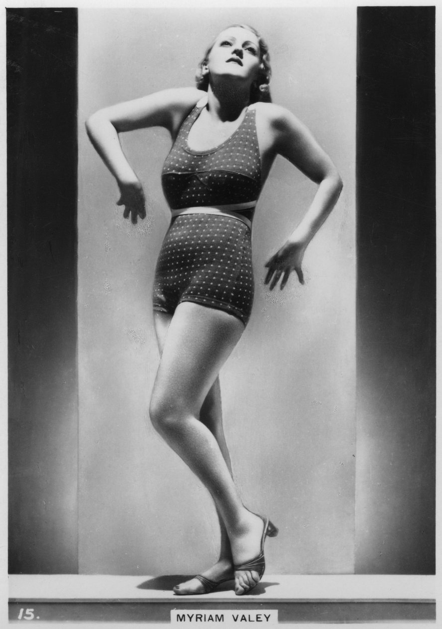 Myriam Valey, c1938 af Unbekannt