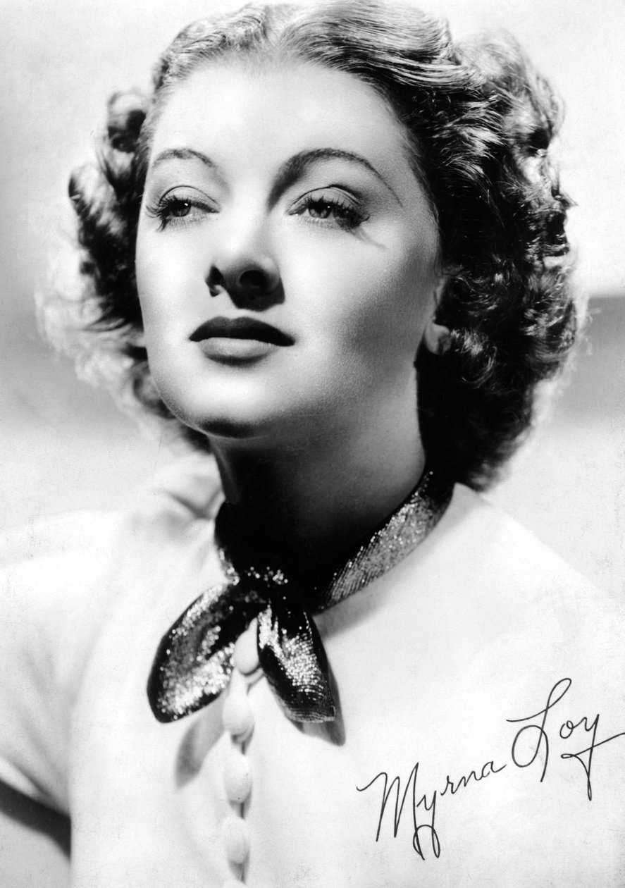 Myrna Loy 1905-1993, amerikansk skuespillerinde, c1930