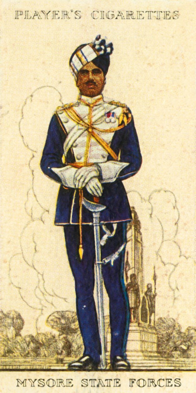 Mysore State Forces, 1936. af Unbekannt
