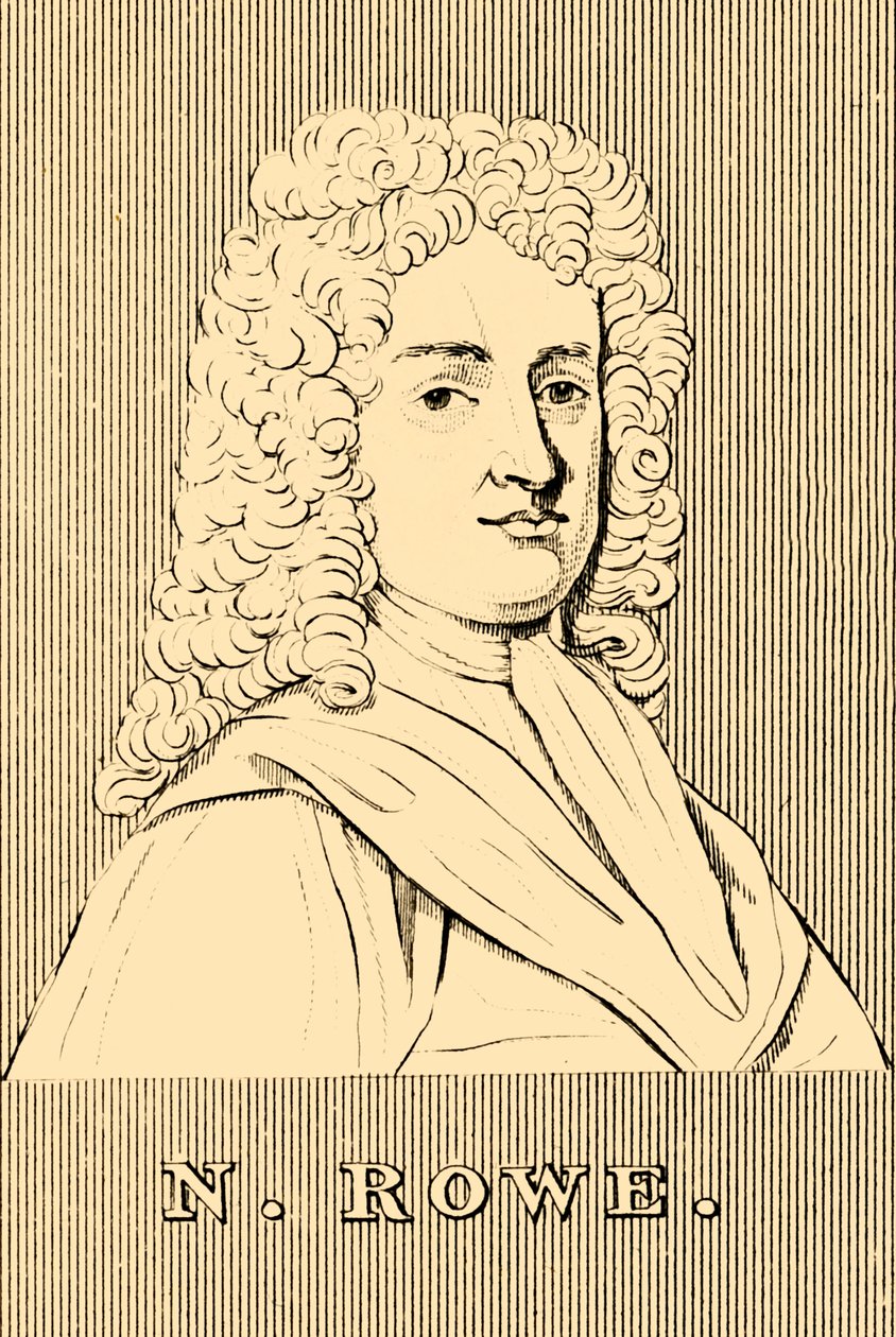 N. Rowe, 1674-1718, 1830. af Unbekannt