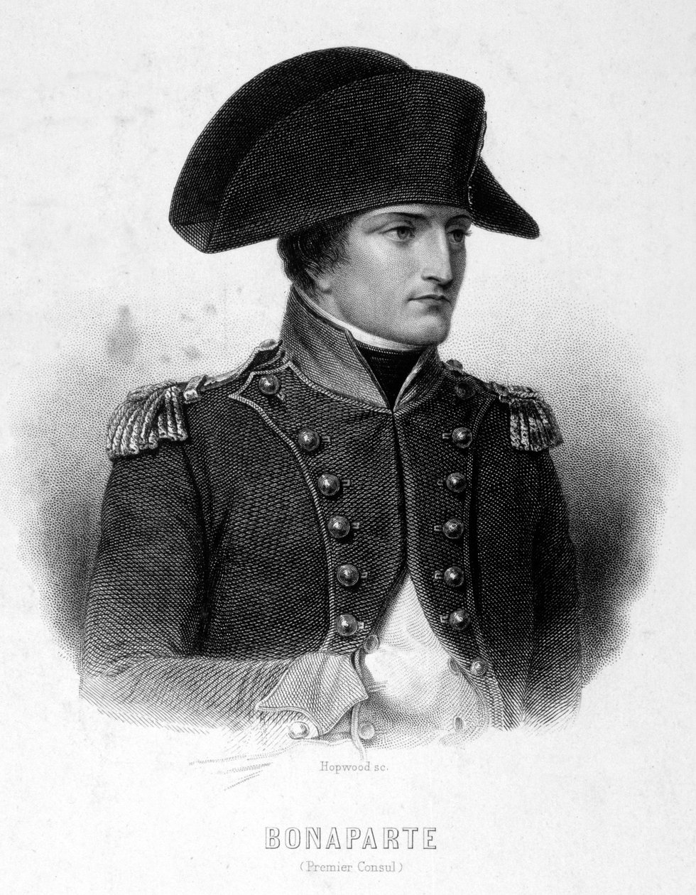 Napoleon Bonaparte, 1800-tallet af Unbekannt