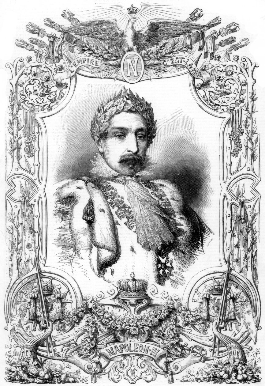 Napoleon III, kejser af Frankrig, 1853 af Unbekannt