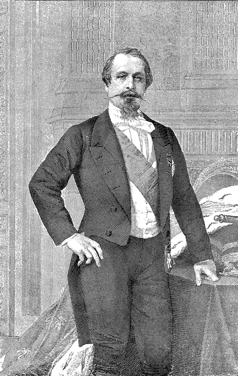 Napoleon III, kejser af Frankrig, 1800-tallet af Unbekannt