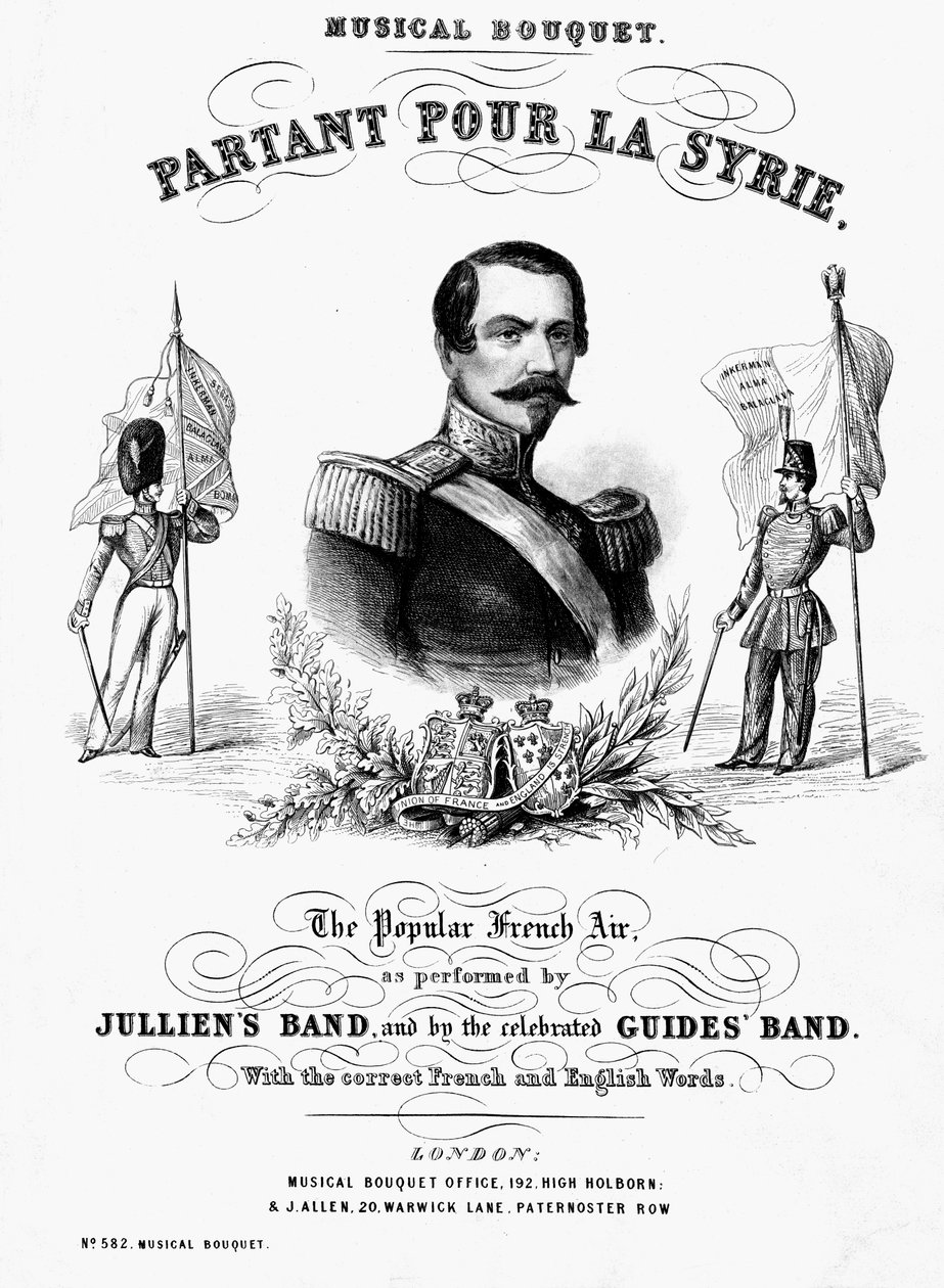 Napoleon III, franskmændenes kejser, 1855 af Unbekannt