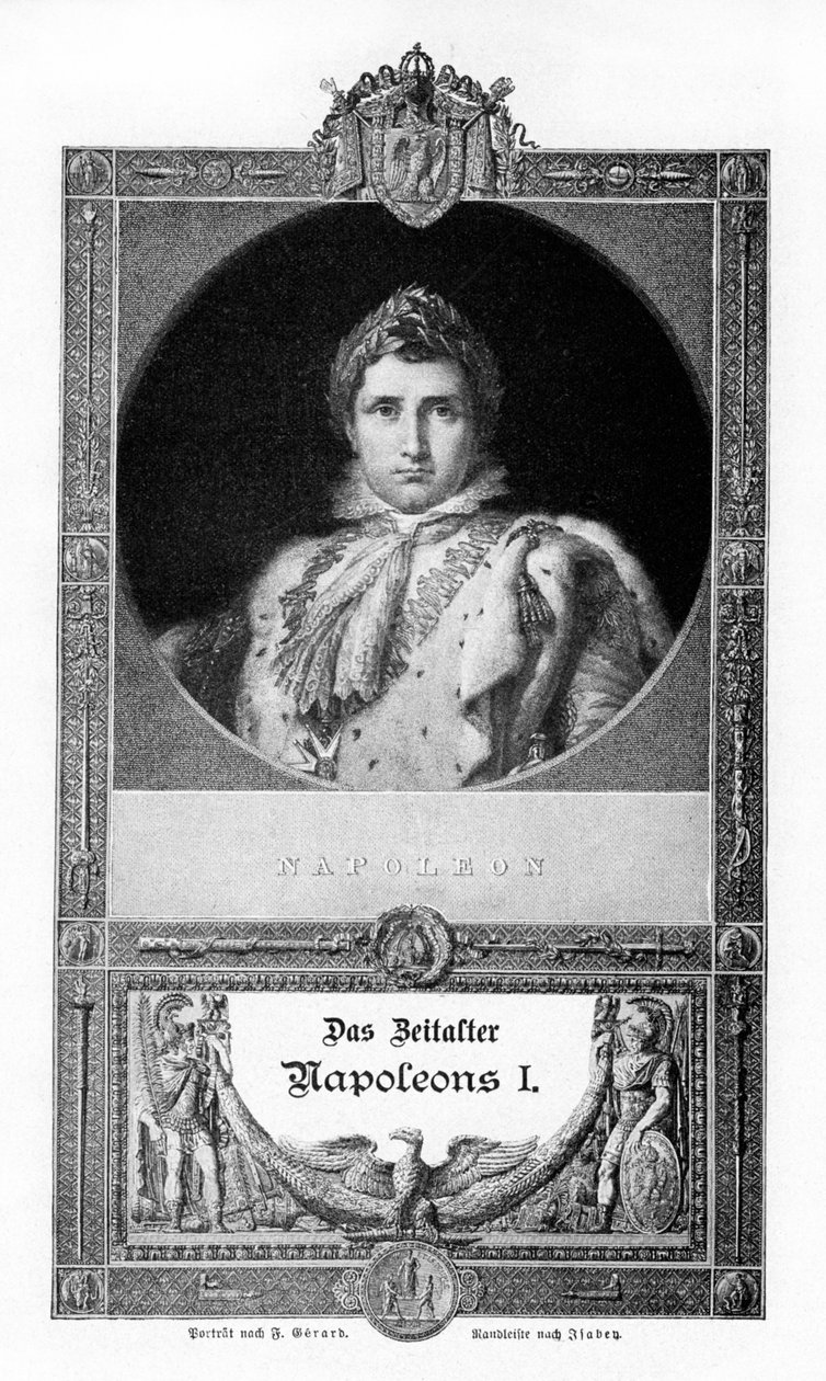 Napoleon I Bonaparte, franskmændenes kejser, 1900 af Unbekannt