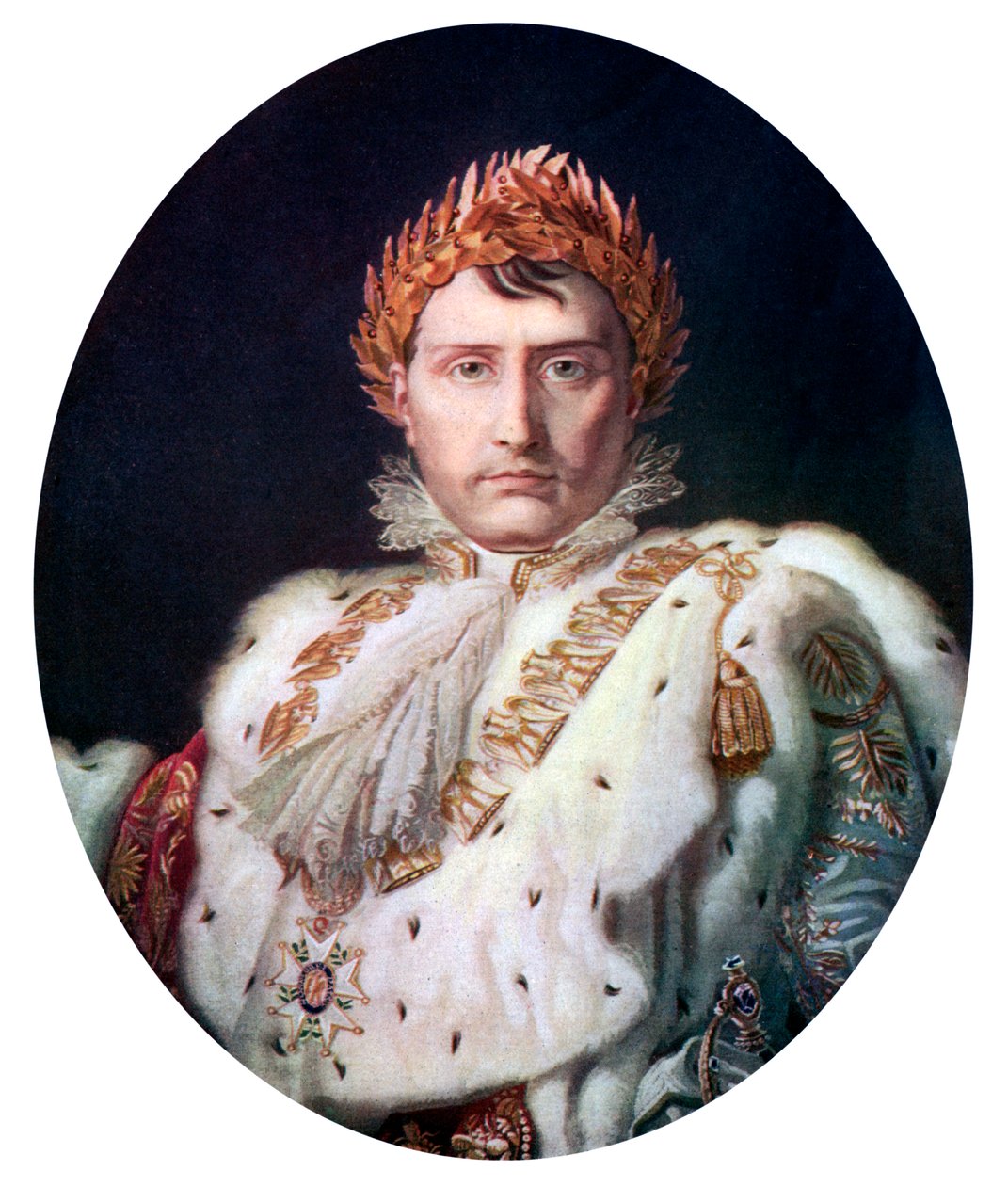 Napoleon I i sin kroningsdragt, c1804, c1920 af Unbekannt