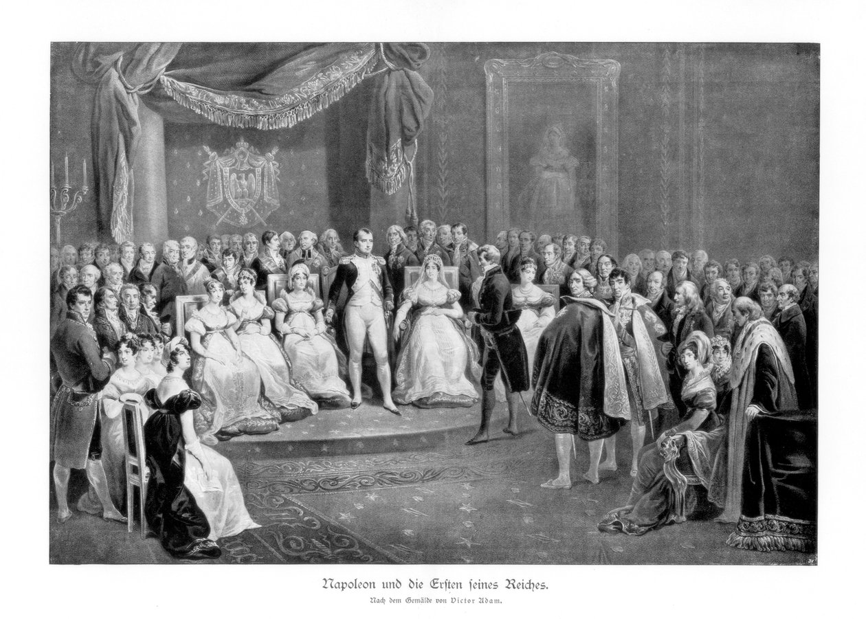 Napoleon og det første af hans imperier, c1804-1814 af Unbekannt