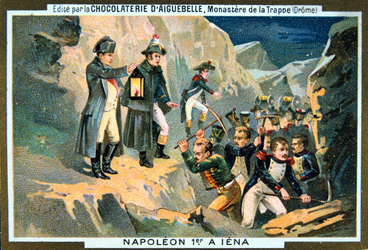 Napoleon i slaget ved Jena, 14. oktober 1806, 1800-tallet af Unbekannt