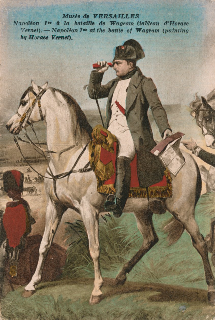 Napoleon i slaget ved Wagram, 1809, ca. 1910